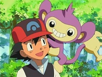 Ash a Aipom