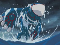 Kyogre - pomocí Red Orbu jej Archie ovládal